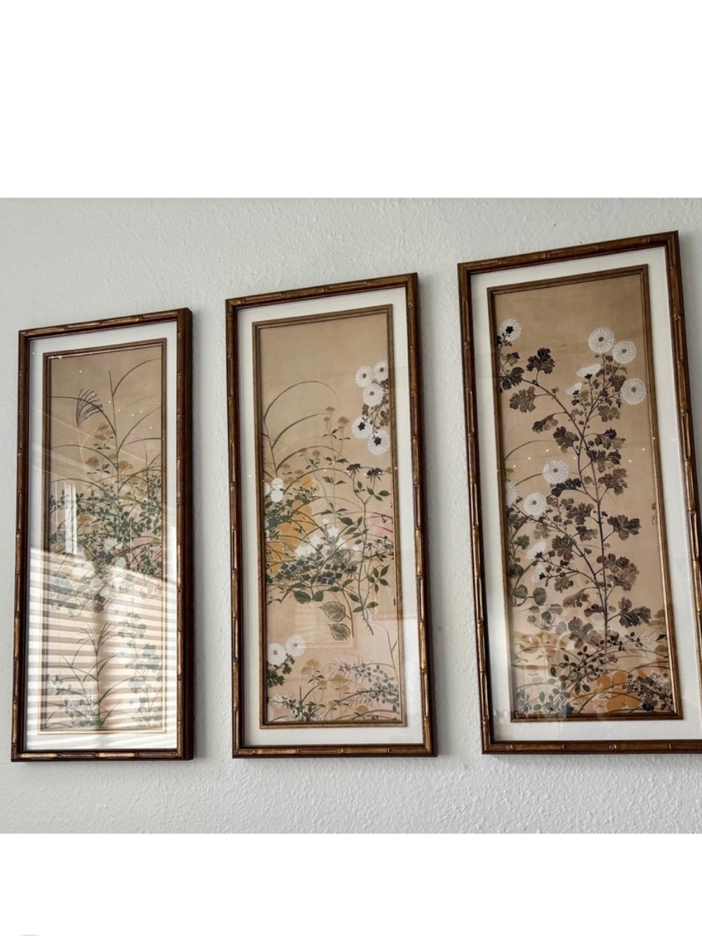 (Set of 3) 12"x28" Floral Wall Art - Threshold designed with Studio McGee - Picture 7 of 10